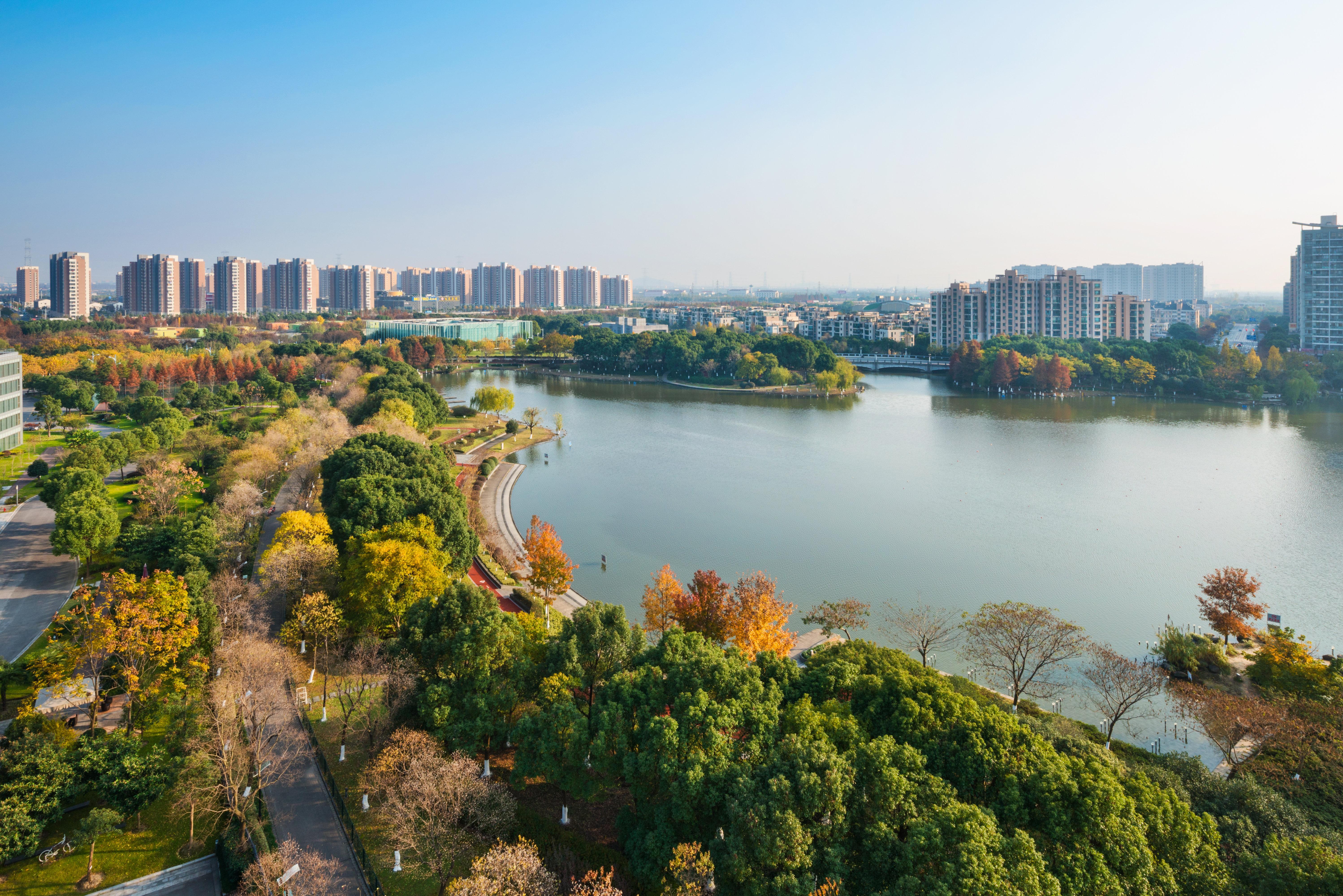 Crowne Plaza Shanghai Xiayang Lake By Ihg Qingpu Exterior photo